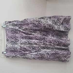 Calvin Klein Jean side zip skirt Sz 6